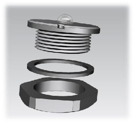 modulo statico UV IP67 di sterilizzazione del modulo M25 di 3W 254 nanometro LED